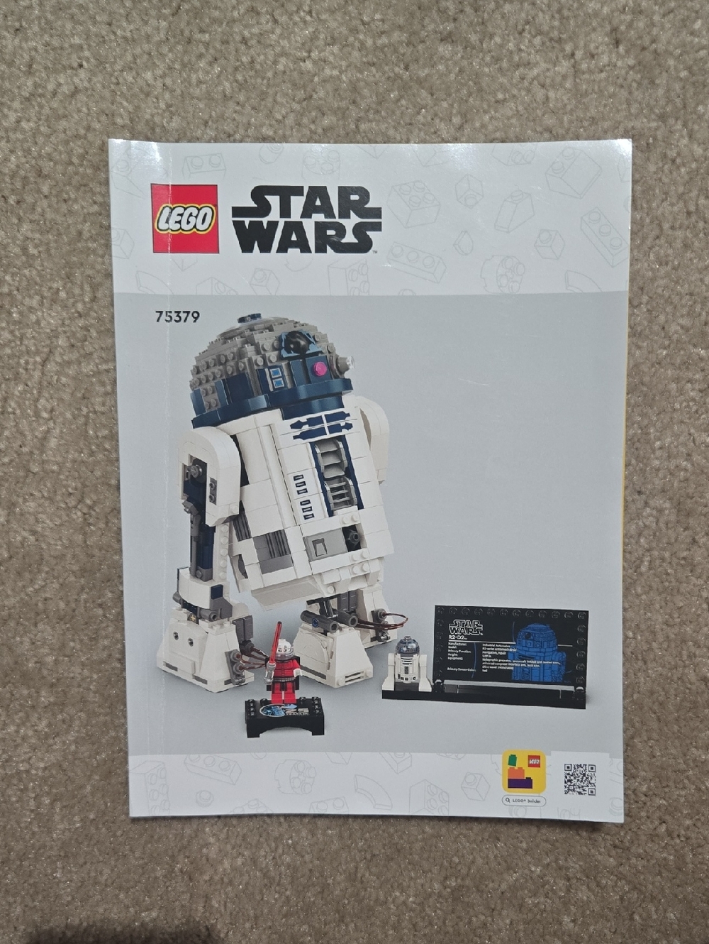 LEGO Star Wars: R2-D2 (75379) Manual Only